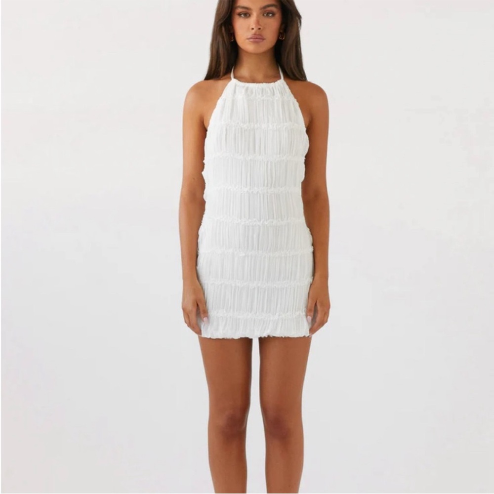 NWT Peppermayo Aullie Mini Dress - White